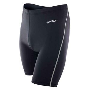 Spiro Mens Bodyfit Base Layer Shorts / Black